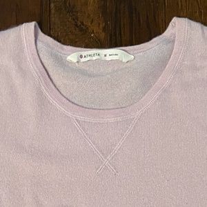 Athleta Lavender  Cashmere Sweater